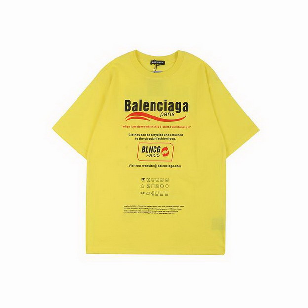 men balenciaga t-shirts S-XL-049